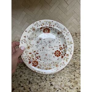 Rare Antique 1800’s Ridgways Floral Persia Pattern Stoke On Trent Shallow Bowl